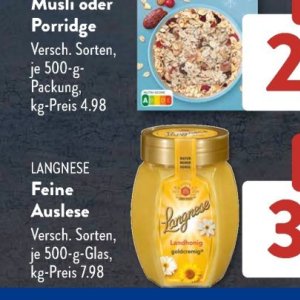  langnese bei Aldi SÜD