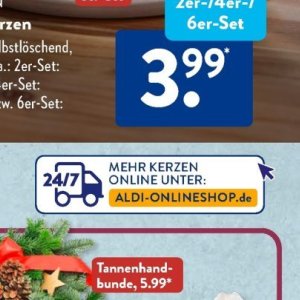 Kerzen bei Aldi SÜD