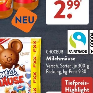 Schokolade bei Aldi SÜD