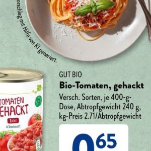 Tomaten bei Aldi SÜD