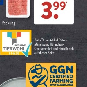 Hackfleisch bei Aldi SÜD