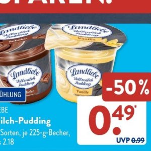 Pudding bei Aldi SÜD