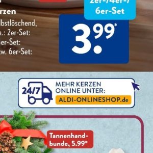 Kerzen bei Aldi SÜD