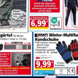 Handschuhe bei Norma