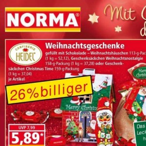 Schokolade bei Norma