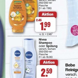 Shampoo bei Famila Nord West