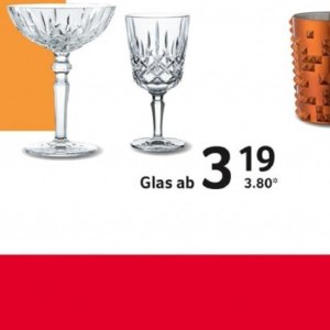 Glas bei Selgros