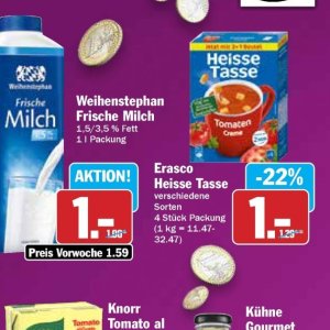 Milch bei Hit