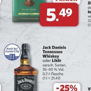 Jack daniels Jack Daniel's bei Combi