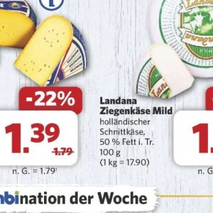 Ziegenkäse bei Combi