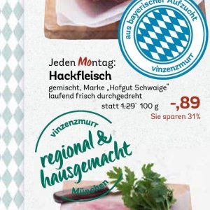 Hackfleisch bei AEZ