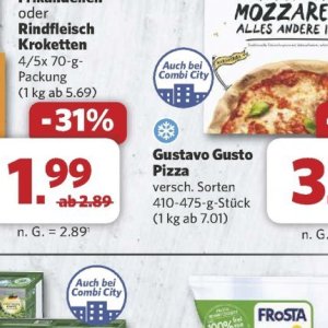 Pizza bei Combi