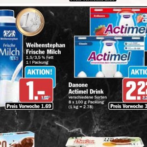 Milch danone  bei AEZ