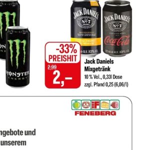 Jack daniels Jack Daniel's bei Feneberg