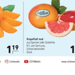 Grapefruit bei Citti Markt