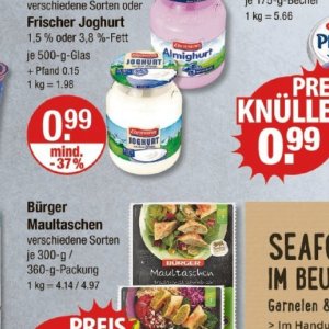 Joghurt bei V-Markt