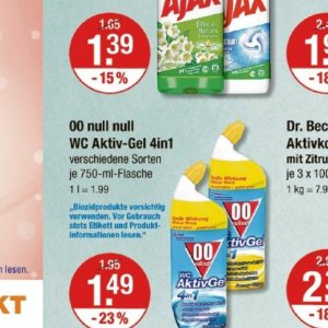 Gel bei V-Markt