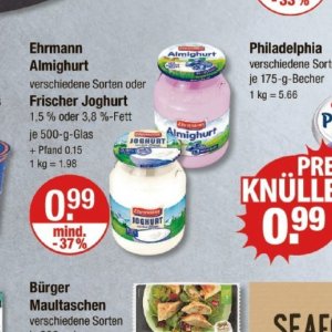 Joghurt bei V-Markt