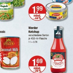 Ketchup bei V-Markt