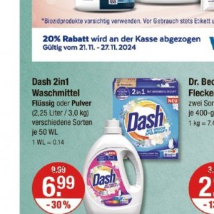 Waschmittel bei V-Markt