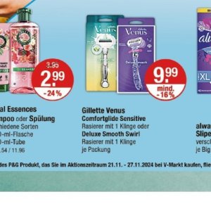 Rasierer gillette  bei V-Markt