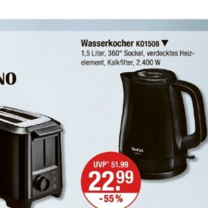 Wasserkocher bei V-Markt