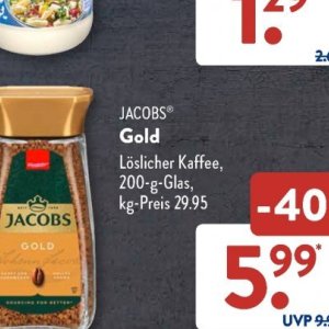 Glas bei Aldi SÜD