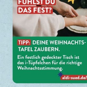 Tafel bei Aldi SÜD