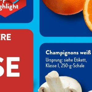 Champignons bei Aldi SÜD