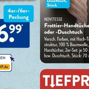 Handtücher bei Aldi SÜD