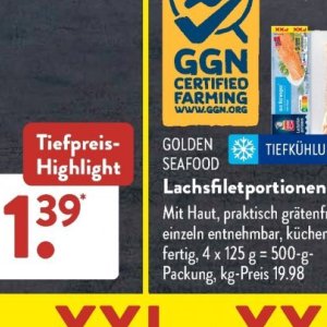 Lachsfilet bei Aldi SÜD