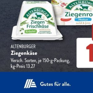 Ziegenkäse bei Aldi SÜD