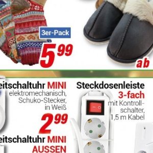 Steckdosenleiste bei Centershop