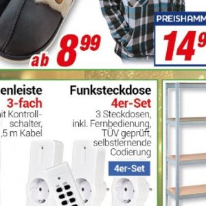 Steckdosen bei Centershop