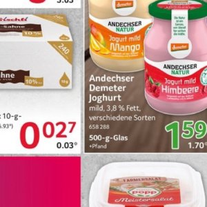 Joghurt bei Selgros