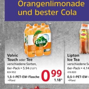 Volvic bei Selgros