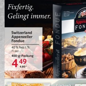 Fondue bei Selgros