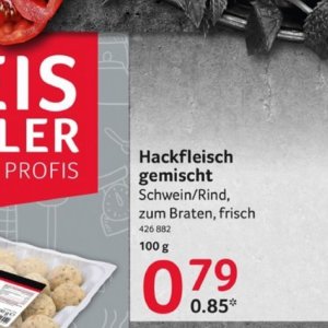 Hackfleisch bei Selgros