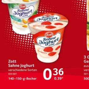 Joghurt bei Selgros