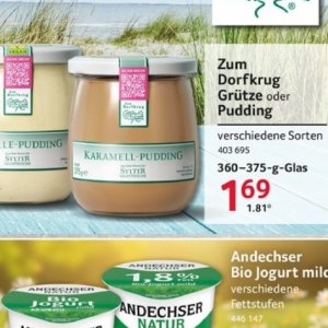 Pudding bei Selgros