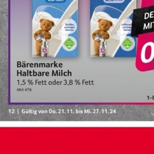 Milch bei Selgros