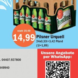 Pilsner bei Aktiv Irma