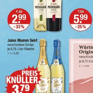 Mumm bei V-Markt