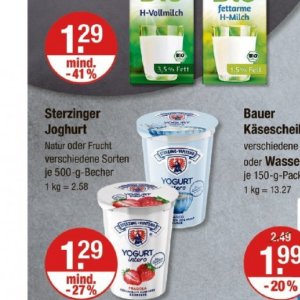 Joghurt bei V-Markt