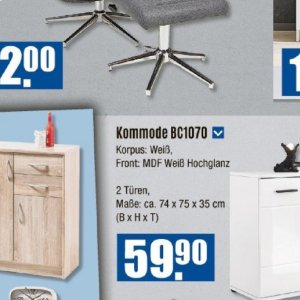 Kommode bei V-Baumarkt