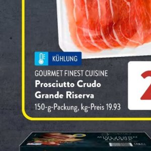 Prosciutto bei Aldi SÜD