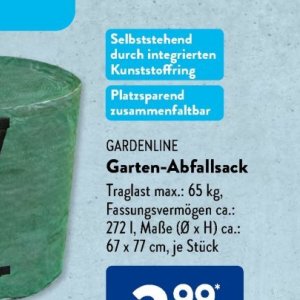 Abfallsack bei Aldi SÜD