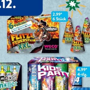 Feuerwerk bei Aldi SÜD