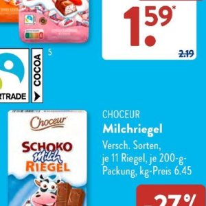 Schokolade bei Aldi SÜD