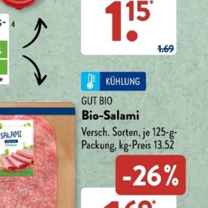 Salami bei Aldi SÜD